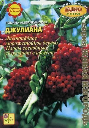 Купить оптом в Ботанике семена Рябина Джулиана американская БП Аэл бренд Аэлита
