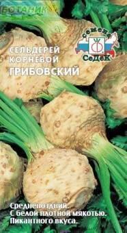 Купить оптом в Ботанике семена Сельдерей Грибовский корневой Сед бренд СеДеК