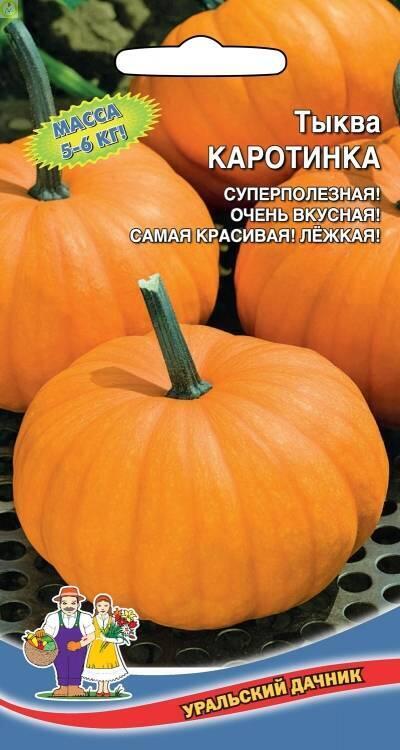 Купить оптом в Ботанике семена Тыква Каротинка УД бренд Уральский дачник