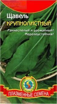 Купить оптом в Ботанике семена Щавель Крупнолистный Плз бренд Плазмас