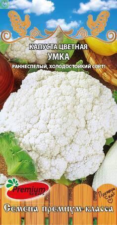 Купить оптом в Ботанике семена Капуста цветная Умка F1 ПС бренд Премиум Сидс