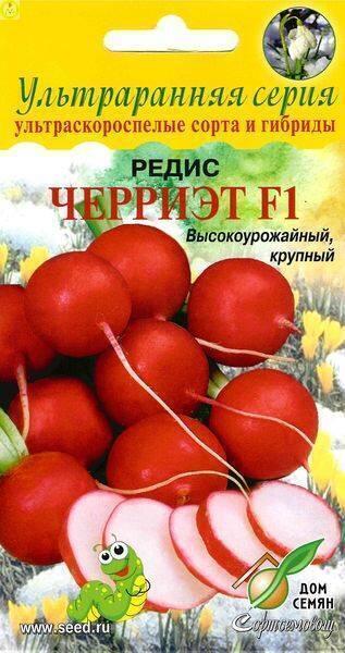 Купить оптом в Ботанике семена Редис Черриэт F1 ССО бренд Сортсемовощ