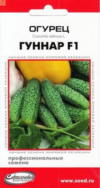 Купить оптом в Ботанике семена Огурец Гуннар F1 ССО бренд Сортсемовощ