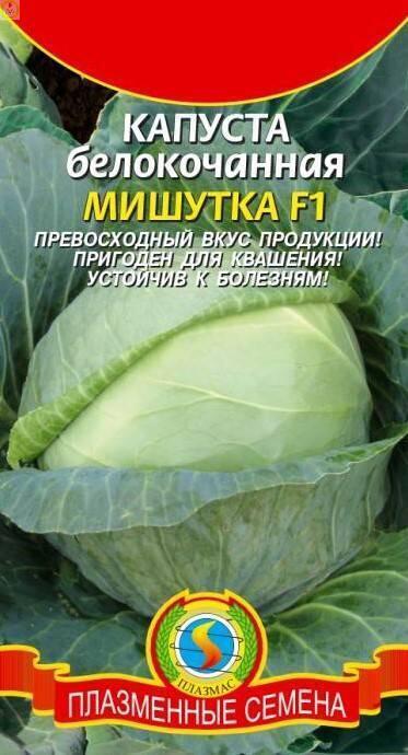 Купить оптом в Ботанике семена Капуста белокочанная Мишутка F1 Плз бренд Плазмас