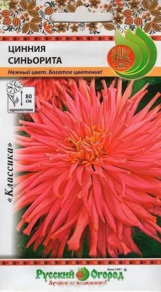 Купить оптом в Ботанике семена Цинния Синьорита НК бренд НК