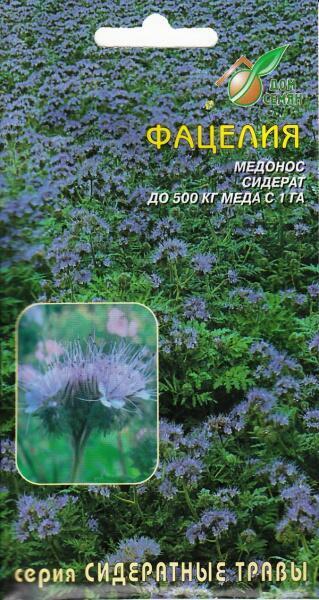 Купить оптом в Ботанике семена Фацелия 10 гр ССО бренд Сортсемовощ
