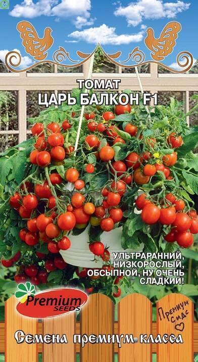 Купить оптом в Ботанике семена Томат Царь балкон F1 ПС бренд Премиум Сидс