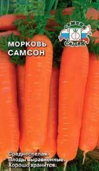 Купить оптом в Ботанике семена Морковь Самсон F1 Сед бренд СеДеК
