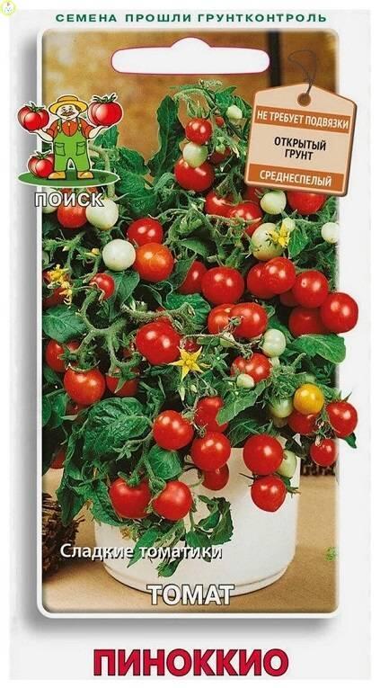 Купить оптом в Ботанике семена Томат Пиноккио Поиск бренд Поиск