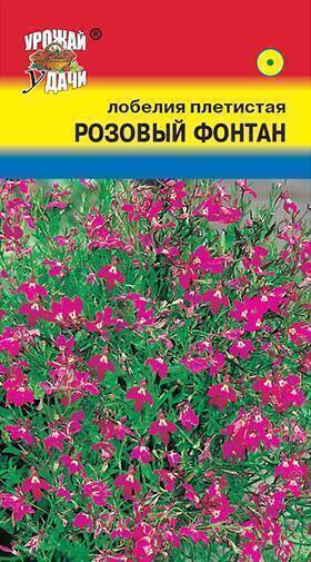 Купить оптом в Ботанике семена Лобелия Розовый фонтан УУ бренд Урожай Удачи