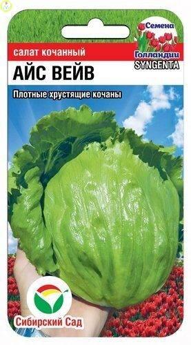 Купить оптом в Ботанике семена Салат Айс Вейв СС бренд Сиб.сад