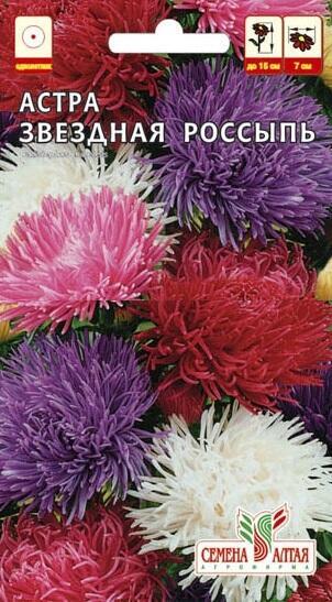 Купить оптом в Ботанике семена Астра Звездная россыпь СА бренд Семена Алтая