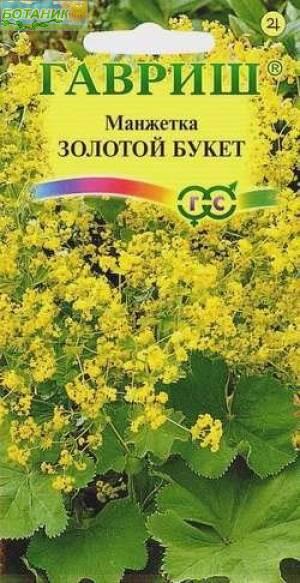 Купить оптом в Ботанике семена Манжетка Золотой букет Гав бренд Гавриш