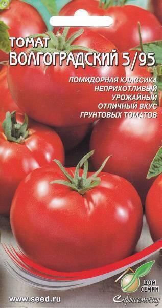 Купить оптом в Ботанике семена Томат Волгоградский 5/95 ССО бренд Сортсемовощ