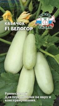 Купить оптом в Ботанике семена Кабачок Белогор Сед бренд СеДеК