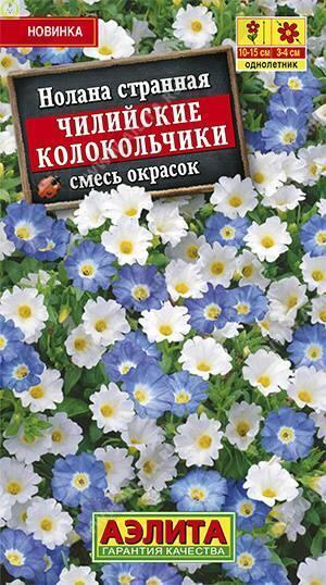 Купить оптом в Ботанике семена Нолана Чилийские колокольчики Аэл бренд Аэлита