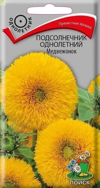 Купить оптом в Ботанике семена Подсолнечник декор. Медвежонок Поиск бренд Поиск
