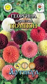 Купить оптом в Ботанике семена Георгина Помпон перистая Арт бренд Артикул