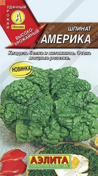 Купить оптом в Ботанике семена Шпинат Америка Аэл бренд Аэлита