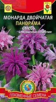 Купить оптом в Ботанике семена Монарда Панорама двойчатая Плз бренд Плазмас