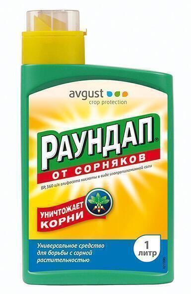 Купить оптом в Ботанике Раундап 1000 мл (6)