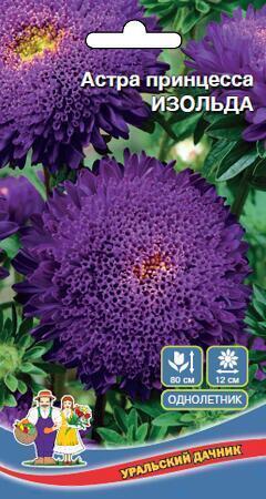 Купить оптом в Ботанике семена Астра Изольда принцесса УД бренд Уральский дачник