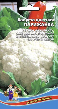 Купить оптом в Ботанике семена Капуста цветная Парижанка УД бренд Уральский дачник