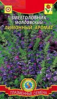 Купить оптом в Ботанике семена Змееголовник Лимонный аромат молдавский Плз бренд Плазмас