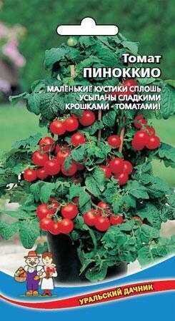 Купить оптом в Ботанике семена Томат Пиноккио УД бренд Уральский дачник