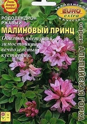 Купить оптом в Ботанике семена Рододендрон Малиновый принц ржавый Аэл бренд Аэлита