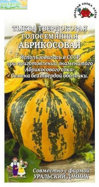 Купить оптом в Ботанике семена Тыква Абрикосовая ЗС бренд Золотая сотка