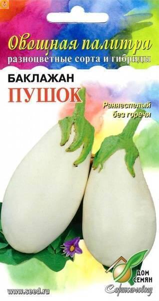 Купить оптом в Ботанике семена Баклажан Пушок ССО бренд Сортсемовощ