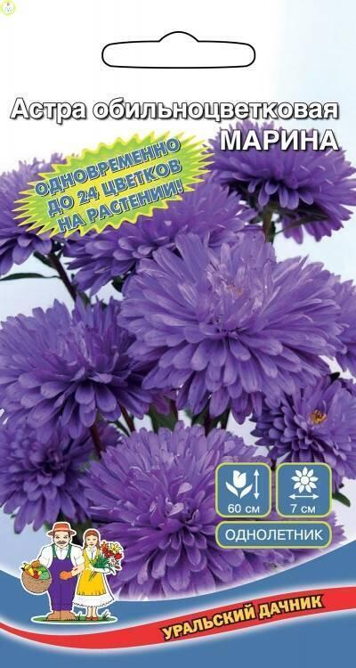 Купить оптом в Ботанике семена Астра Марина УД бренд Уральский дачник