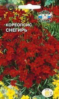 Купить оптом в Ботанике семена Кореопсис Снегирь красильный Сед бренд СеДеК