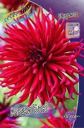 Купить оптом в Ботанике Георгина Апачи Блю 15 шт