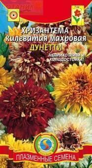 Купить оптом в Ботанике семена Хризантема Дунетти килеватая Плз бренд Плазмас