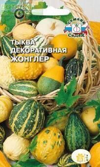 Купить оптом в Ботанике семена Тыква декоративная Жонглер Сед бренд СеДеК