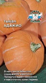 Купить оптом в Ботанике семена Тыква Адажио Сед бренд СеДеК