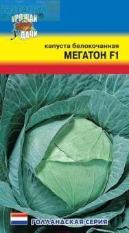 Купить оптом в Ботанике семена Капуста белокочанная Мегатон F1 УУ бренд Урожай Удачи
