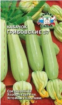 Купить оптом в Ботанике семена Кабачок Грибовский 37 Сед бренд СеДеК