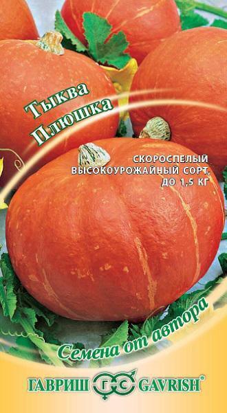 Купить оптом в Ботанике семена Тыква Плюшка Гав бренд Гавриш