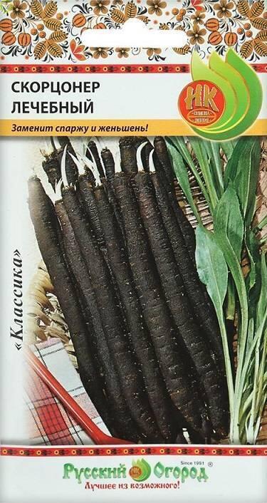 Купить оптом в Ботанике семена Скорцонера Лечебный НК бренд НК