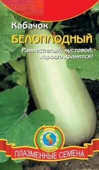 Купить оптом в Ботанике семена Кабачок Белоплодный Плз бренд Плазмас