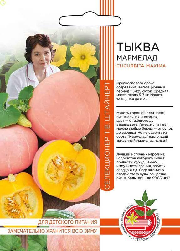 Купить оптом в Ботанике семена Тыква Мармелад Б/Ф УД бренд Уральский дачник