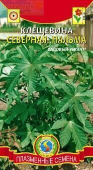 Купить оптом в Ботанике семена Клещевина Северная пальма Плз бренд Плазмас