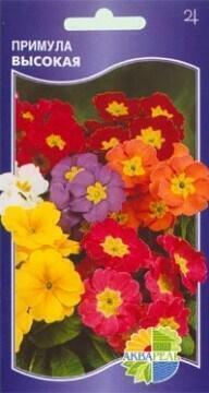 Купить оптом в Ботанике семена Примула Высокая смесь Акв бренд Акварель