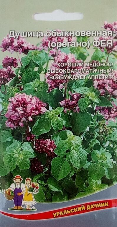 Купить оптом в Ботанике семена Душица Фея обыкновенная УД бренд Уральский дачник