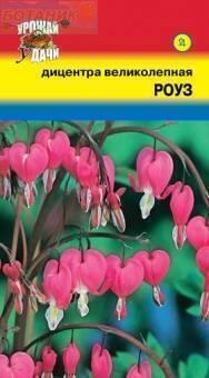 Купить оптом в Ботанике семена Дицентра Роуз УУ бренд Урожай Удачи