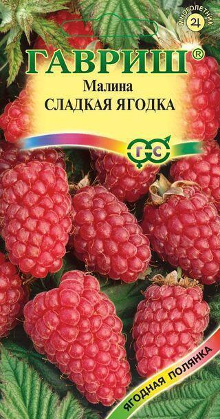 Купить оптом в Ботанике семена Малина Сладкая ягода Гав бренд Гавриш