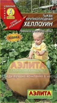 Купить оптом в Ботанике семена Тыква Хеллоуин Аэл бренд Аэлита